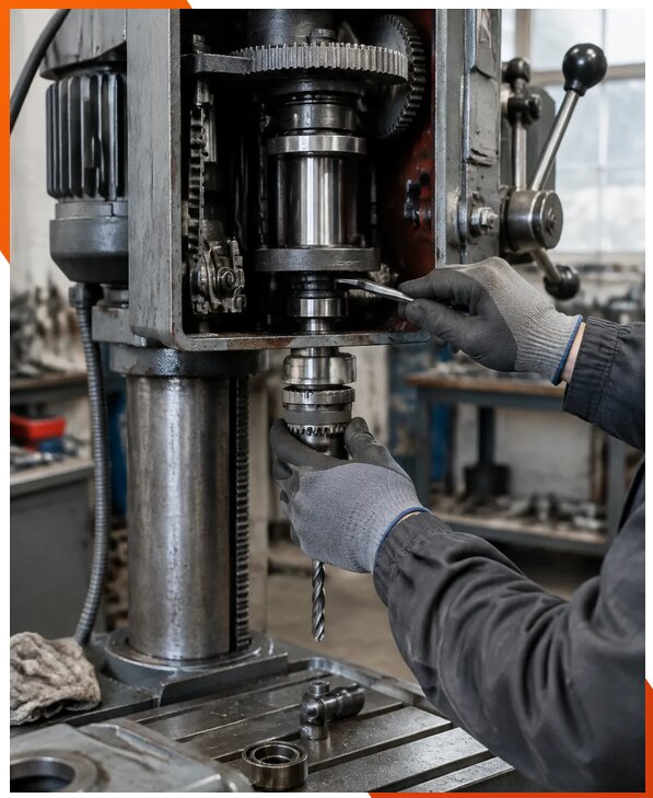 Ремонт сверлильных станков с выездом в Ялту